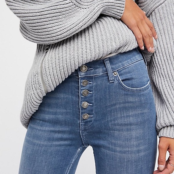 Free People Denim - Free People | ButtonFly Cropped Jeans